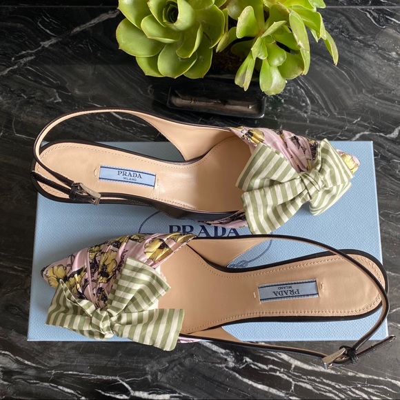 PRADA slingback kitten heel - Picture 4 of 10